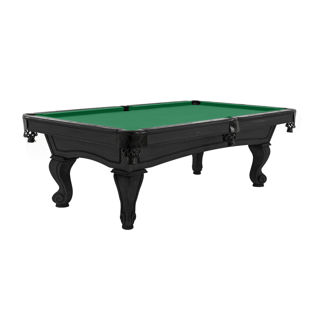 Resolute 8' Whiskey Table Rams Horn Legs Pool Table