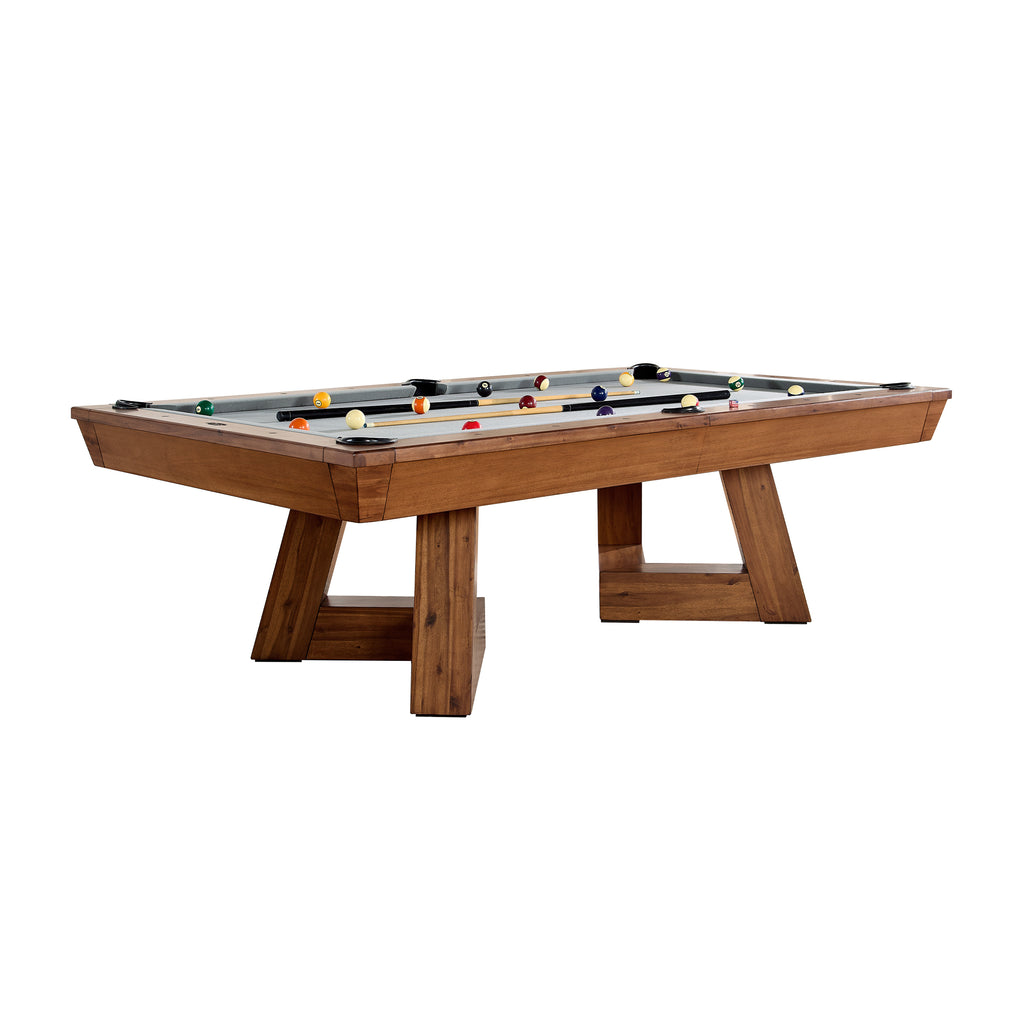 Aris 8' Natural Pool Table