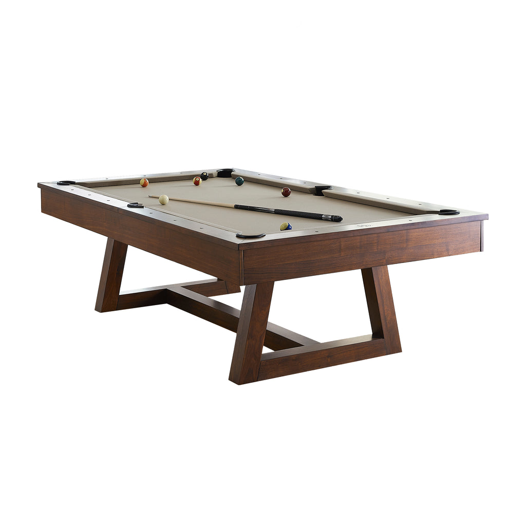 Aiden 8' Pool Table in Coffee