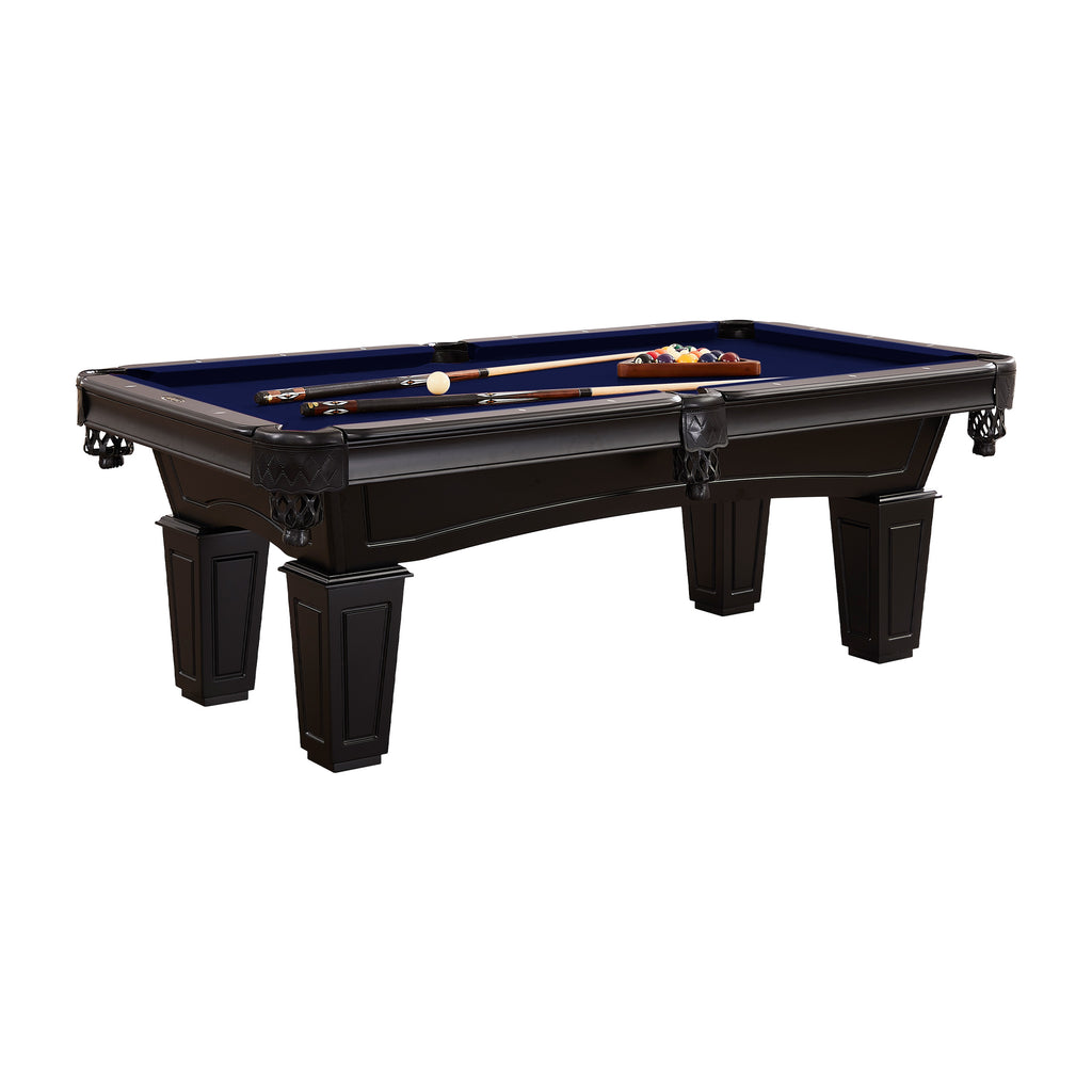 Shadow 8' Black Pool Table