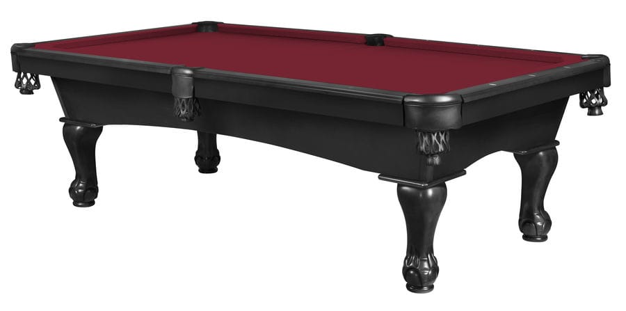 Blazer 8' Pool Table - Graphite Red