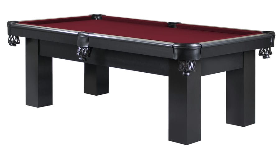 Colt 7' Pool Table - Graphite Red