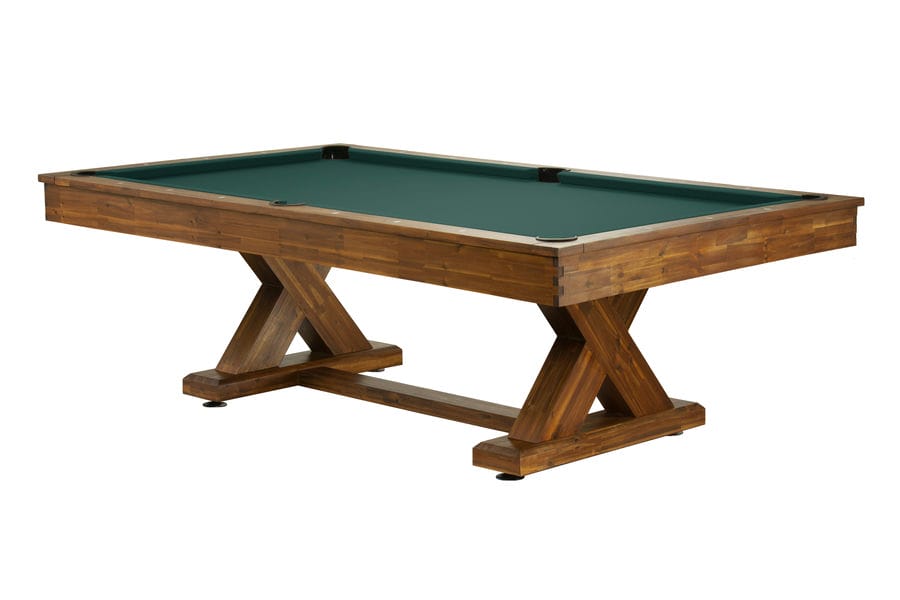 Cumberland 8' Pool Table - Acacia Dark Green