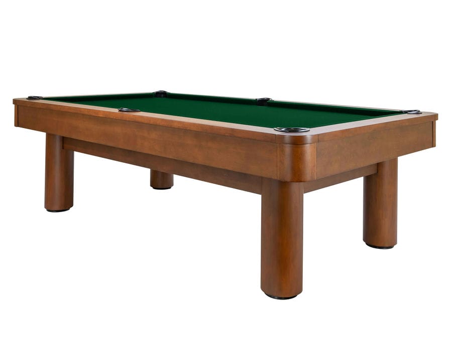 Dillard 8' Pool Table - Dark Green