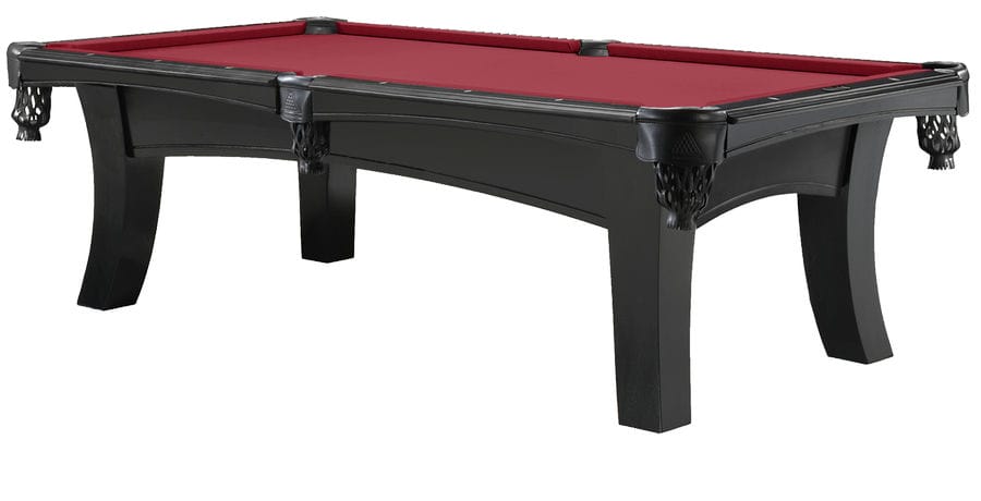 Ella 7' Pool Table - Graphite Legacy Red