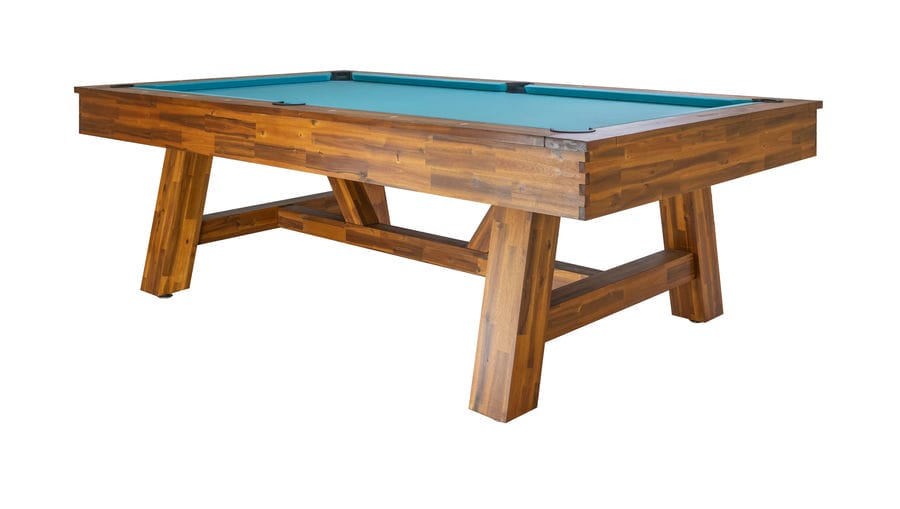 Emory Outdoor 8' Pool Table - Natural Arcadia Aqua