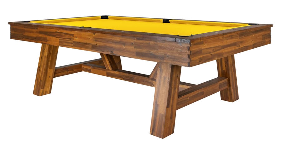 Emory Outdoor 8' Pool Table - Natural Arcadia Sunflower