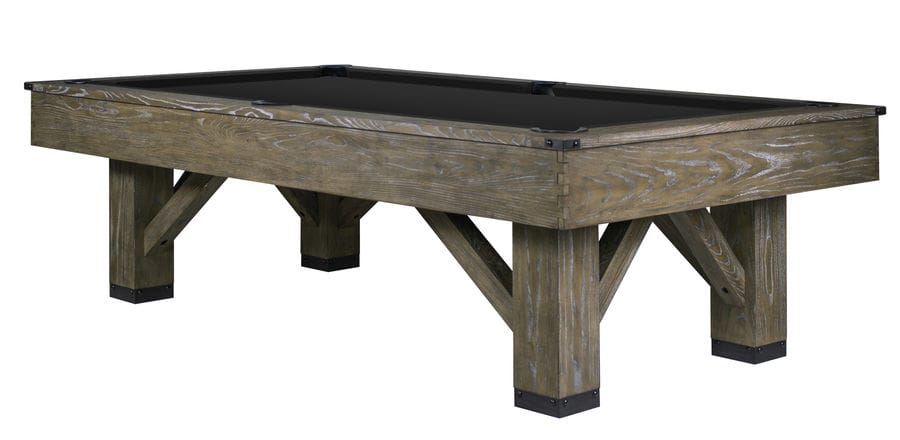 Harpeth II 8' Pool Table - Smoke Black