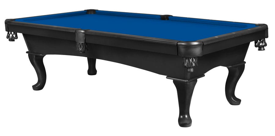 Stallion 8' Pool Table - Graphite Euro Blue