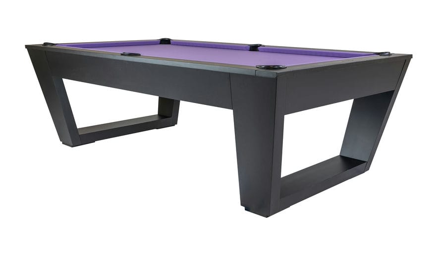 Tellico 8' Pool Table - Purple Cloth