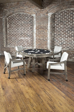 Loft, 60" Round, Reversible Top Game Table with Storage