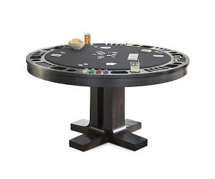 Atherton, 48" Round, Reversible Top Game Table with Storage